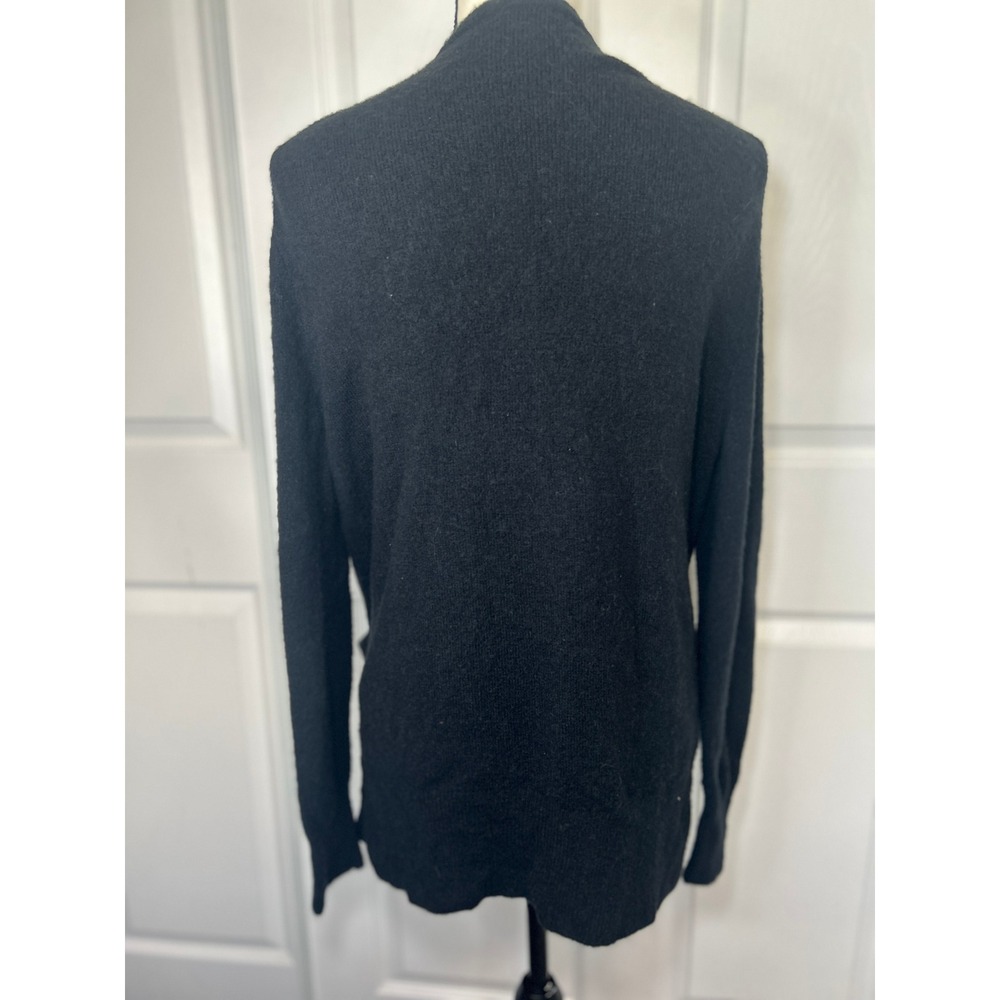 Madewell‎ Cozy Walker Cardigan Black Alpaca Wool with Pockets Size Small - Picture 5 of 8